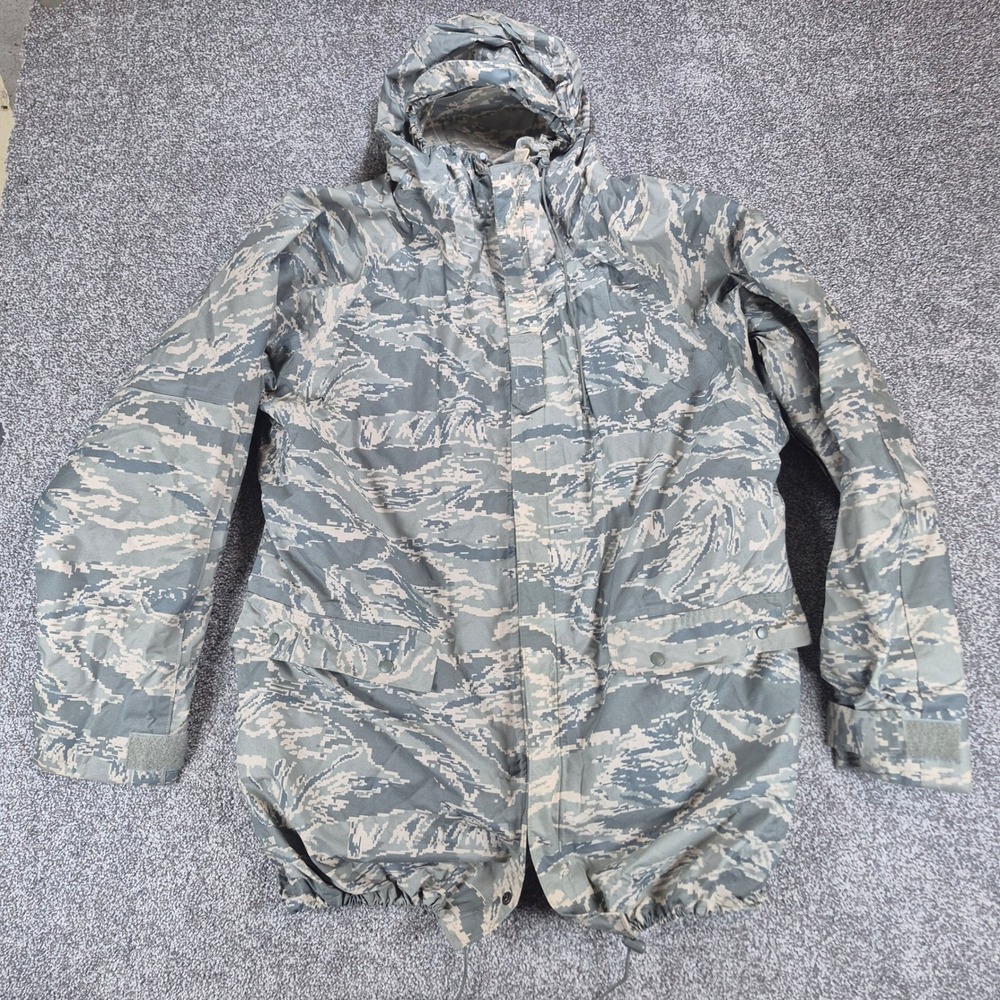 ORC Industries‎ APECS Parka Mens Medium Digital Tiger Stripe Camo Jacket Liner